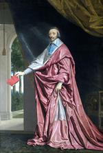 欧洲12-19世纪油画三_CHAMPAIGNE, Philippe de - Cardinal Richelieu
